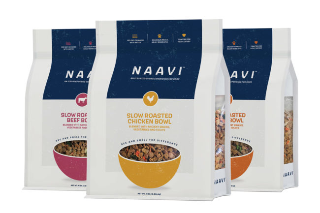 NAAVI launches with alternative dog food format